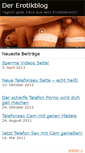 Mobile Screenshot of der-erotikblog.com